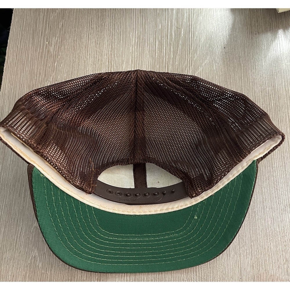 Vintage San Diego Padres Trucker Snapback Hat Brown Sports Specialties - Picture 2 of 4